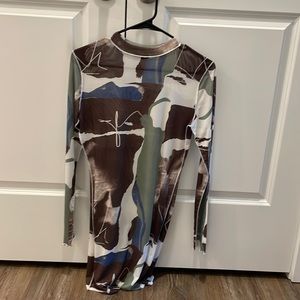 Fashion Nova Large mini dress Sheer Women